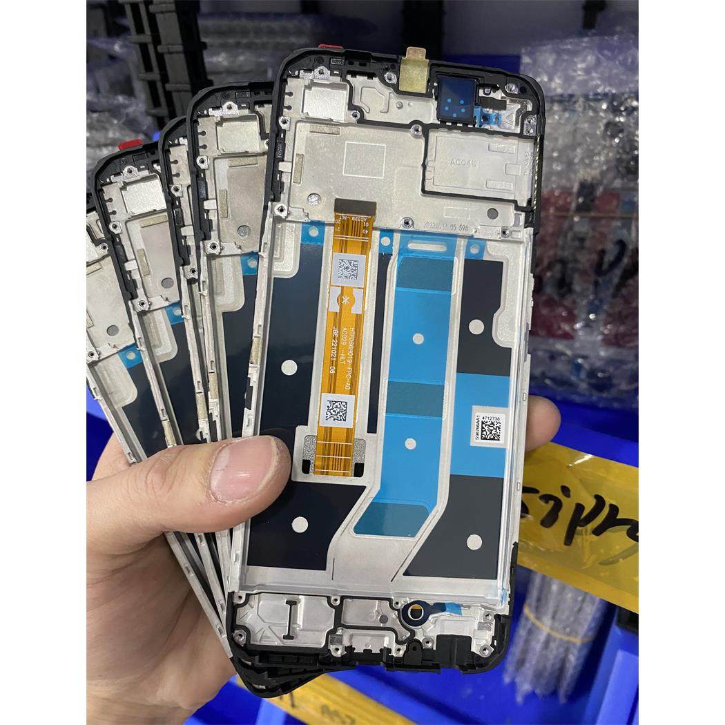 适用于OPPO A58X 5G原装带框液晶屏幕总成A1X 手机触摸液晶显示屏