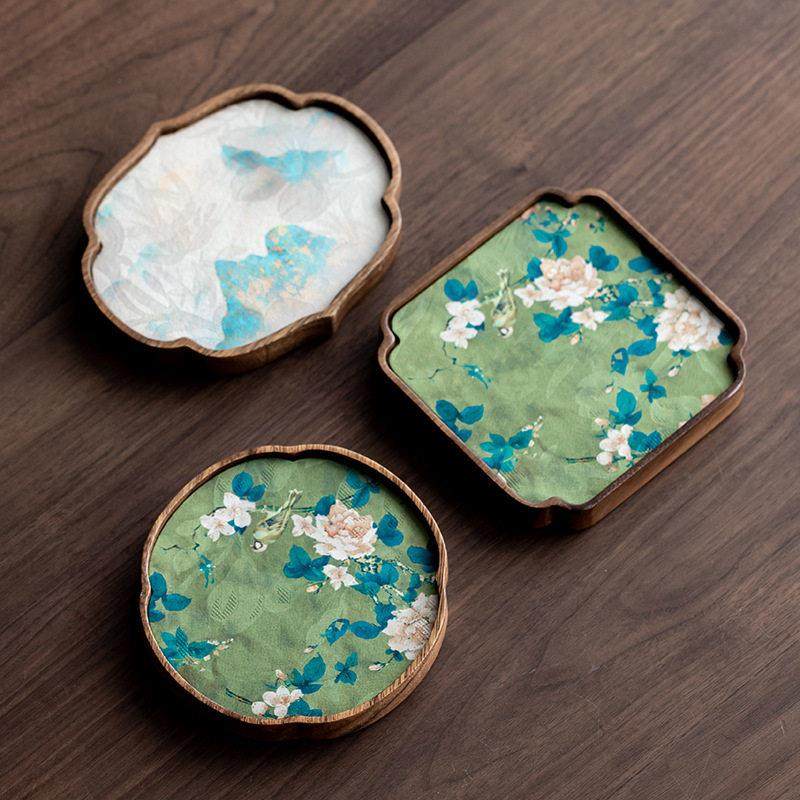 优茶道胡桃木壶承实木茶盘干泡席套装中式茶壶托盘功夫茶道配件,餐饮具,茶壶,淘宝优惠券,粉丝福利购,淘宝优惠卷