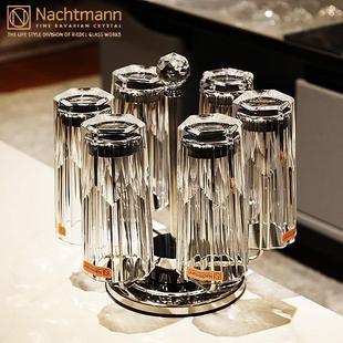 德国Nachtmann进口轻奢水晶玻璃威士忌洋酒啤酒杯饮料水杯子套装