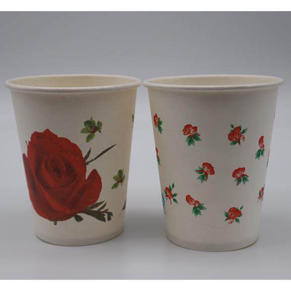 办公室饮水杯茶杯咖啡杯一次性加厚纸杯7安200ML9安士238ML2000个