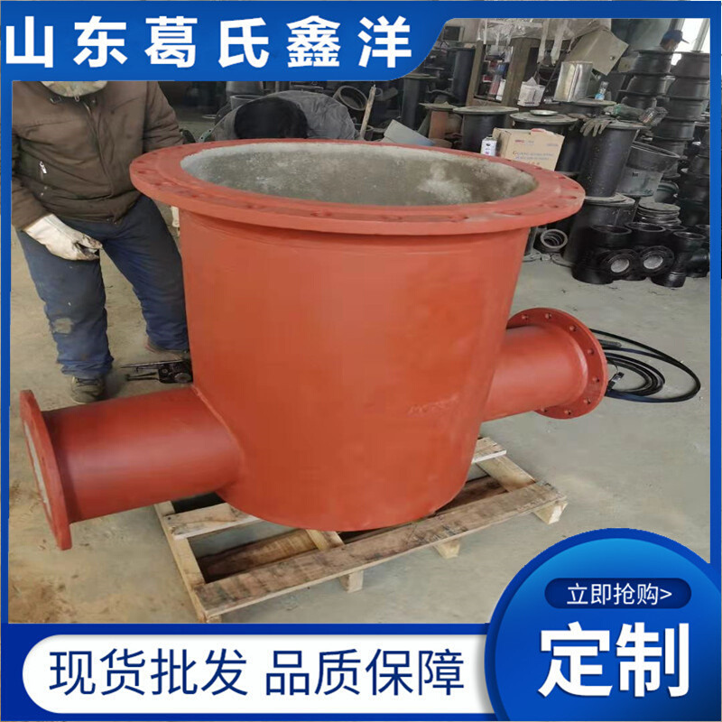 球墨铸铁排污管 给水管 大口径球墨铸铁管件 电话报价
