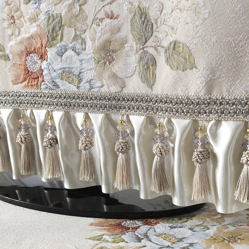 欧式显示器布艺液晶电视机防尘罩挂式可用电视套子50寸大号新款