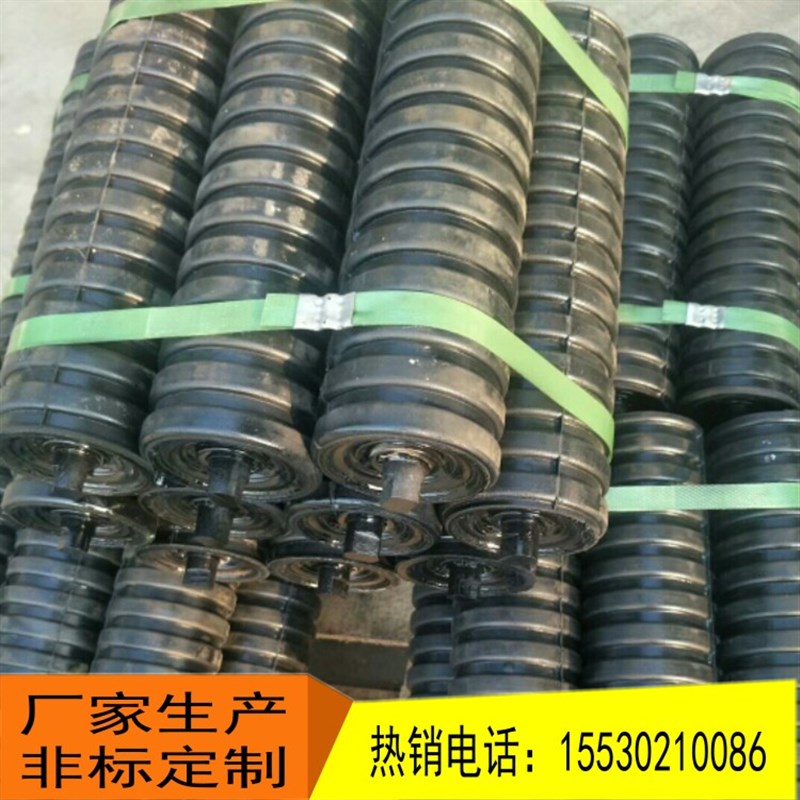 厂家生产 滚筒托辊缓冲橡胶 89*240托辊胶圈 缓冲托辊 防滑减震