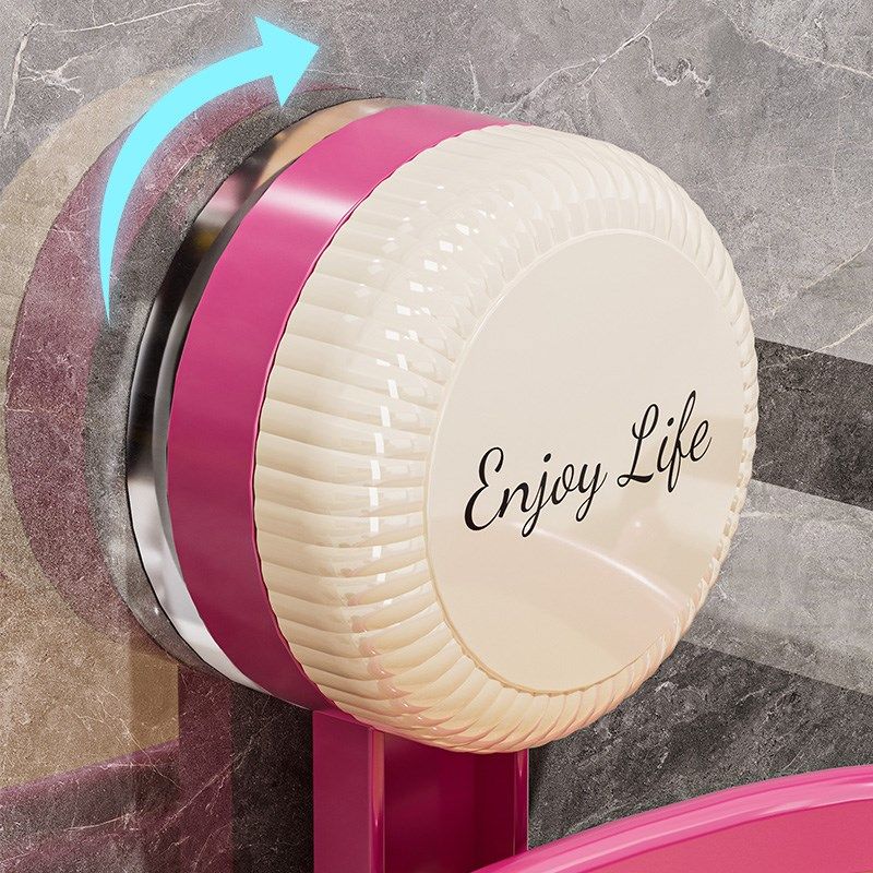 吸盘垃圾桶壁挂式卫生间收纳厕所可爱高颜值迷你小号桌面悬挂纸篓