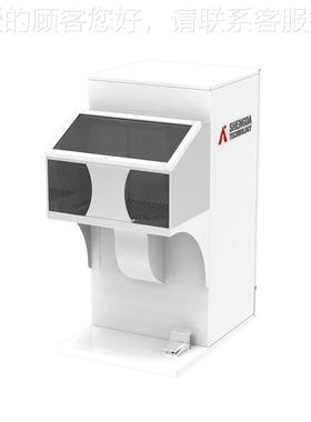 W31技广东安全直防护透明玻科璃集尘手动厂打粗磨鞋台家销