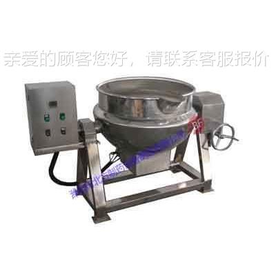 WKT-50家锅供膏应厂 夹层锅 可倾式反应 方图片