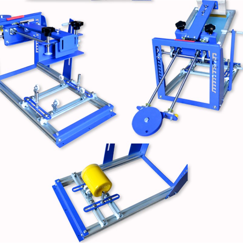 曲面丝印机 圆柱印刷机B级QMH170型丝印台 曲面印花机 型号006593