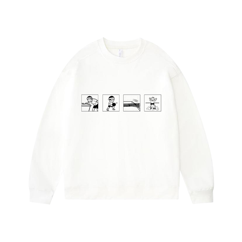 乒乓运动长袖秋季圆领百搭打底