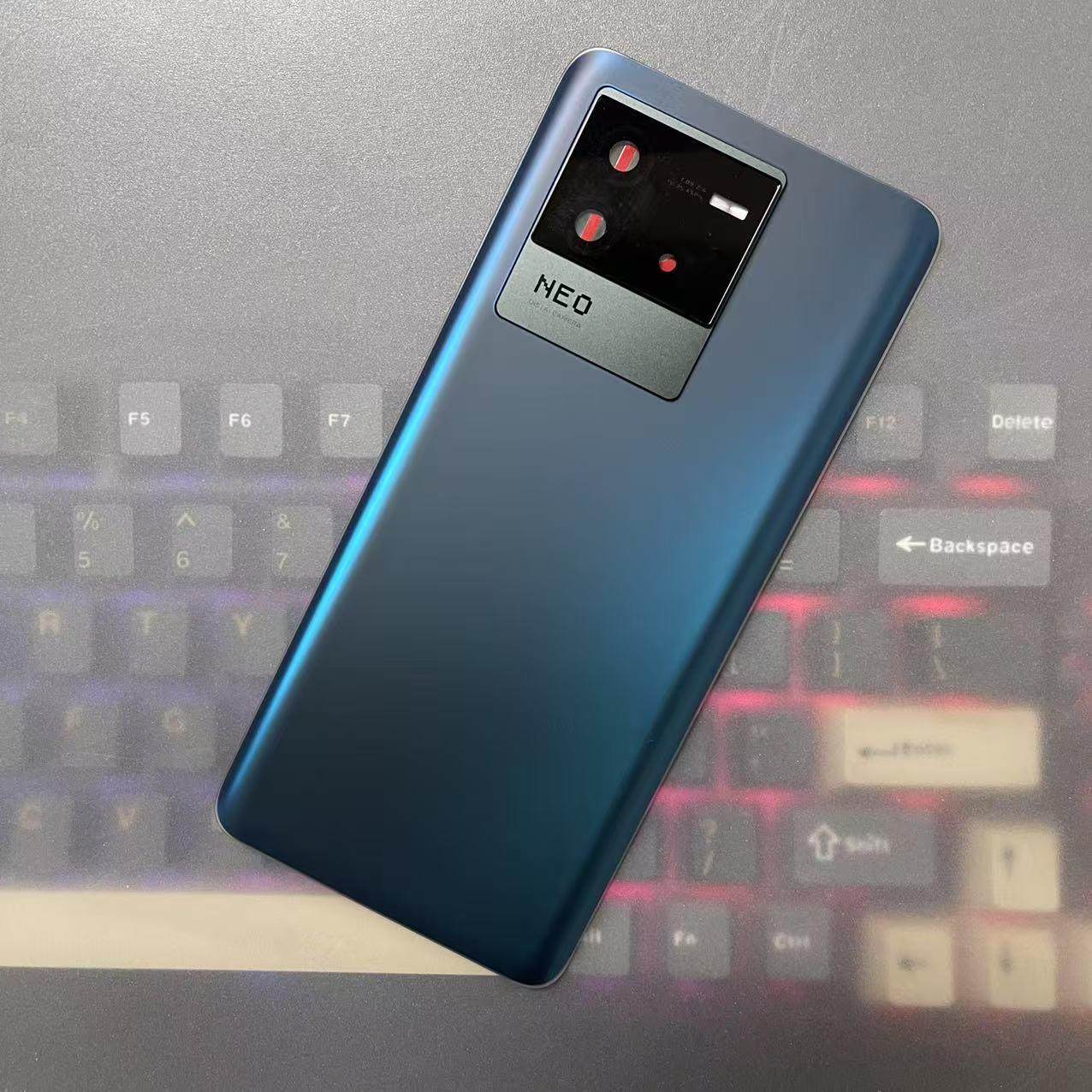 适用vivo iqooneo6后盖玻璃Neo6塑料电池盖外壳后屏无标替换后壳