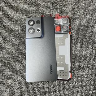 适用OPPOReno8原装玻璃后盖opporeno8pro+纯原电池盖拆机原厂后壳