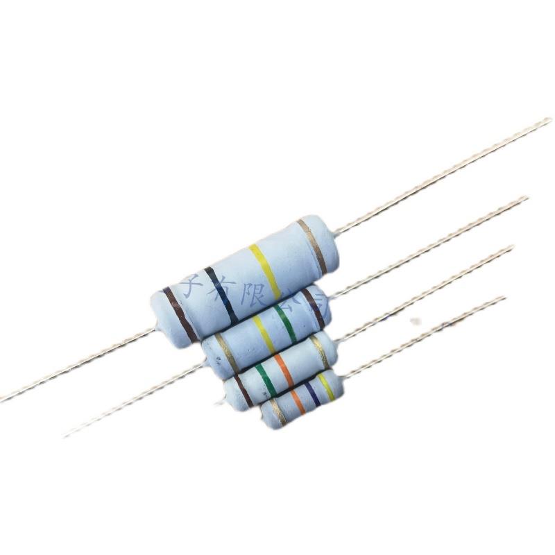 MO 1W 2W 3W 5W 金属氧化膜电阻10R 47R 1K 15K 10K 47K 150K~1M