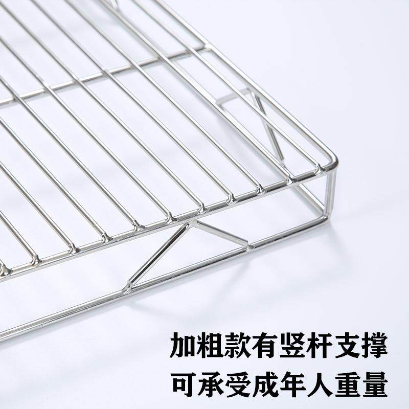 不锈钢猪肉架子卖肉专用摆放架 晾网格铁丝凉架面包烘焙网DIY篦子图片
