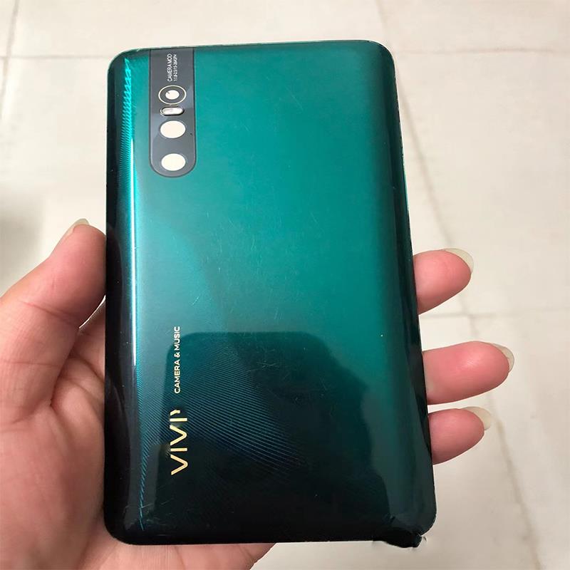适用vivoX27原装拆机后盖X27Pro电池盖外后壳屏玻璃二手机壳原厂