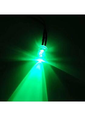 10MM带线LED灯珠DIY高亮发光二极管3V5V6V12V24V36V48V110V220V