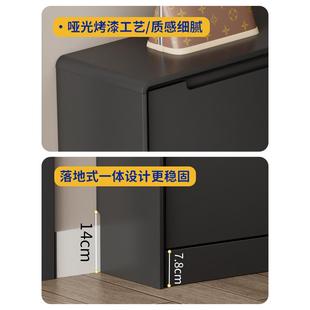 玄关柜窄翻斗储物柜小户型2025爆款 入户超薄鞋 柜家用门口黑色法式