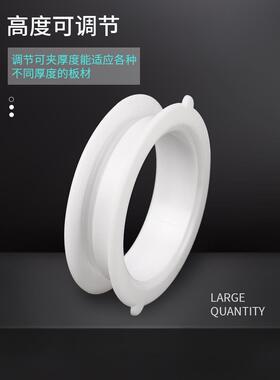 柜子开孔遮丑盖封边圈50孔装饰盖60孔洞装饰圈圆孔遮丑盖橱柜打孔