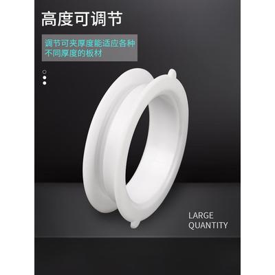 柜子开孔遮丑盖封边圈50孔装饰盖60孔洞装饰圈圆孔遮丑盖橱柜打孔