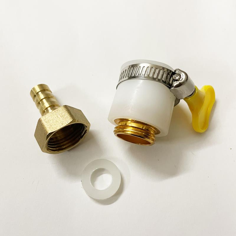 万能接头水龙头转接水管内径6mm8mm10mm12塑料软管快速快接转换头