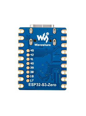 微雪 ESP32-S3迷你开发板模块 S3FH4R2双核处理器 支持WiFi/蓝牙5