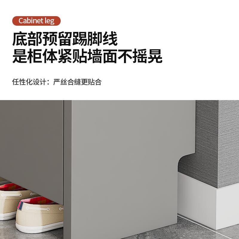 超薄翻斗鞋柜家用门口2024新款爆款入户大容量玄关柜一体简易鞋架