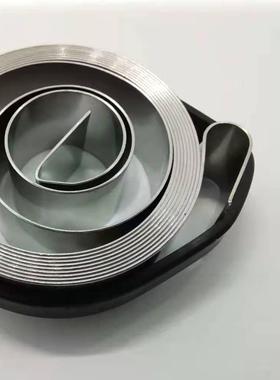 发条弹簧钻床铣床回位卷簧台钻立钻簧不锈钢恒力簧异形钢板涡卷簧