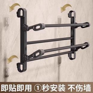 门上鞋 收纳挂墙浴室拖鞋 架子 架可折叠家用简易折叠壁挂式 门后鞋