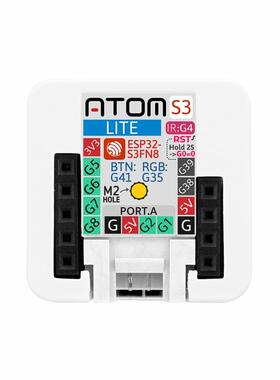 官方M5Stack AtomS3 Lite ESP32-S3可编程控制器嵌入式IoT开发板