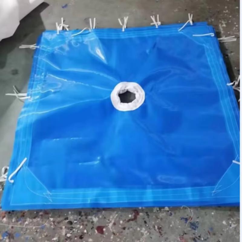 景津压滤机加厚单丝滤布厢式过滤机袋沙厂专用脱水压榨蓝色过滤布图片