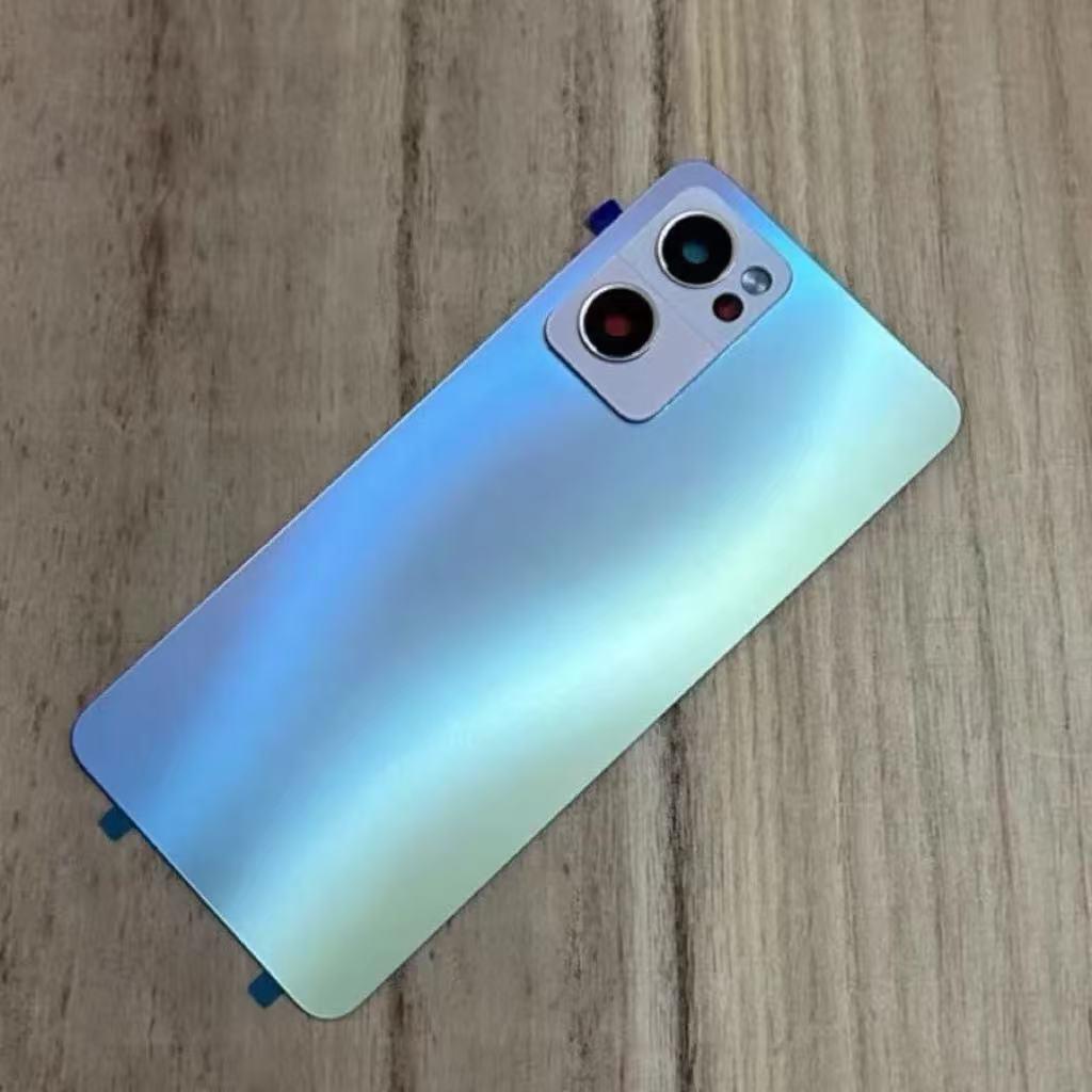 适用OPPOReno7后盖玻璃替换原装reno7pro电池盖后壳后屏背板无标