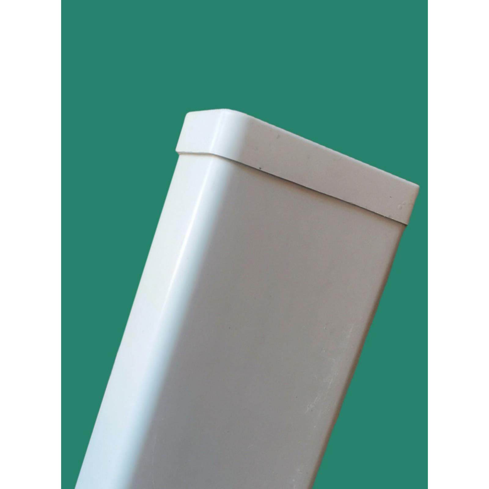 PVC管件正方形管水培管配件塑料管件方管直接对接堵盖堵头出水口