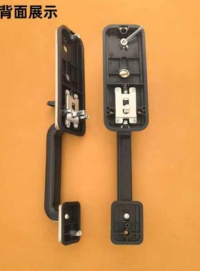 铝合金大门锁老式按压罗普斯金对开 门锁庭院门不锈钢豪华大把拉