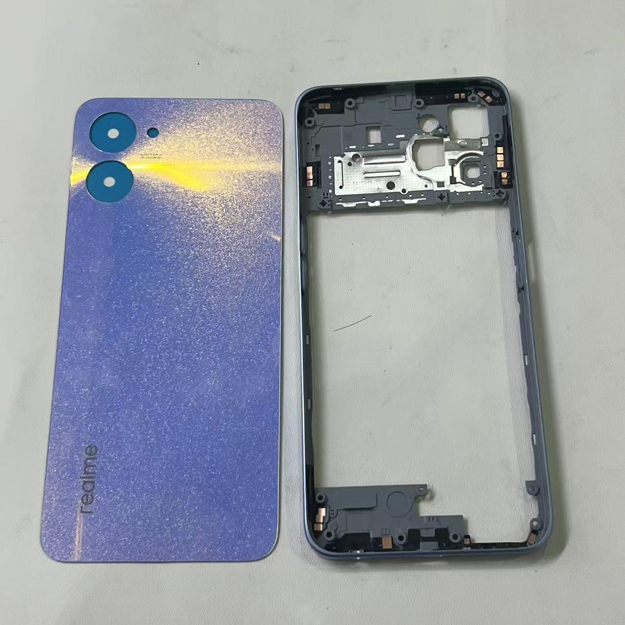 适用于Realmev20原装后盖电池盖屏框中框前框中壳边框原后壳