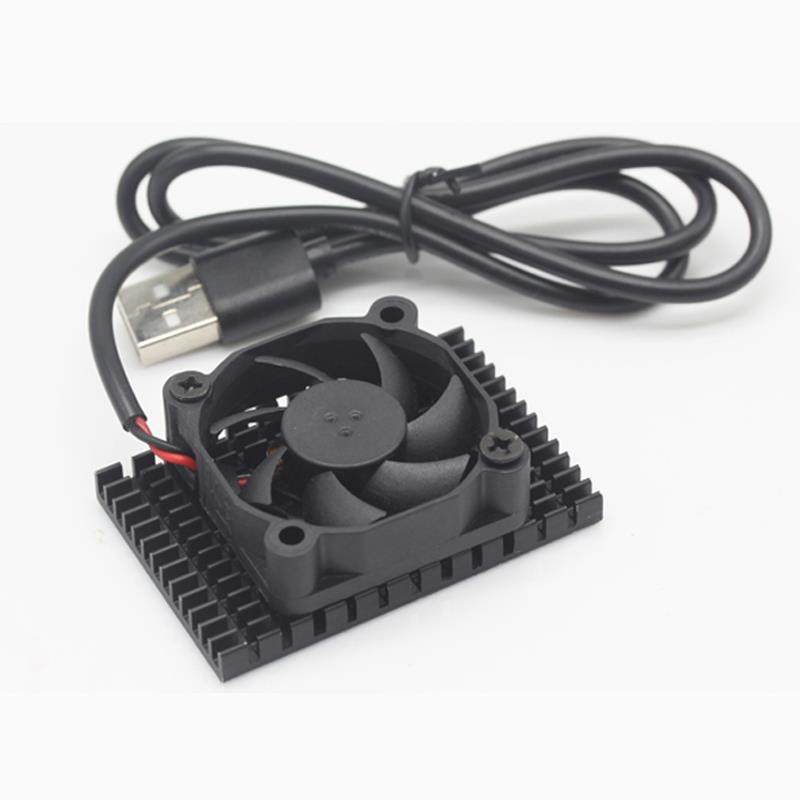 超薄散热器铝片加4cm风扇40*40*15mm硬盘南北桥路由器电脑主板DIY