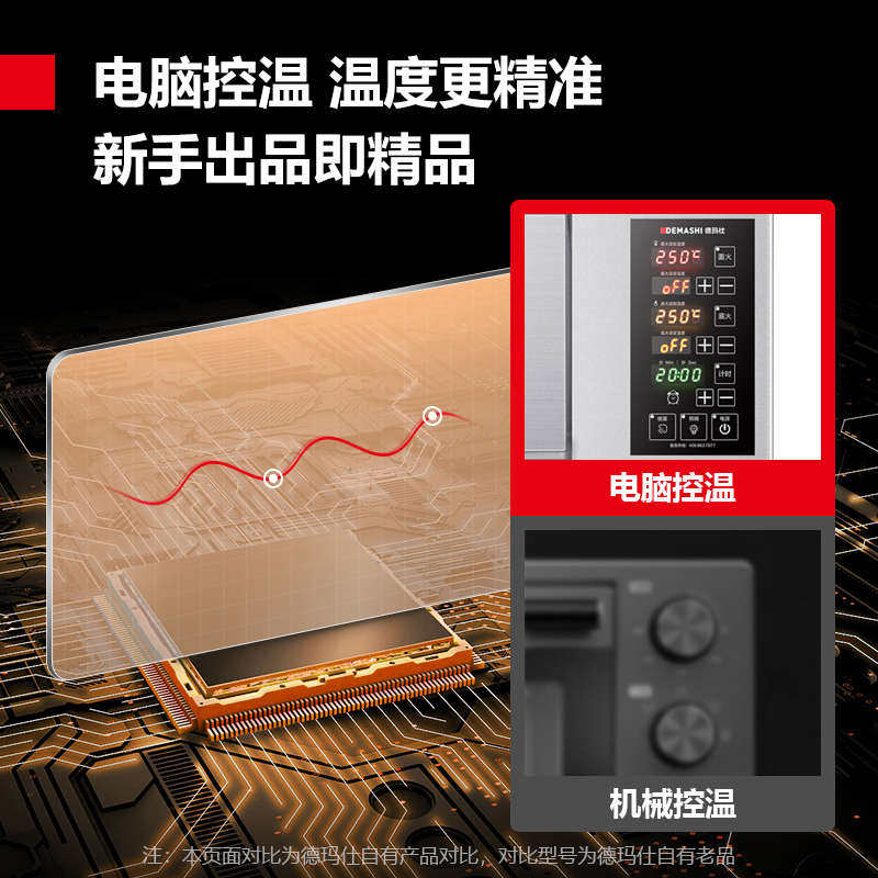 德玛仕商用烤箱专业大型电烤箱大容量面包地瓜月饼披萨炉烤红薯机