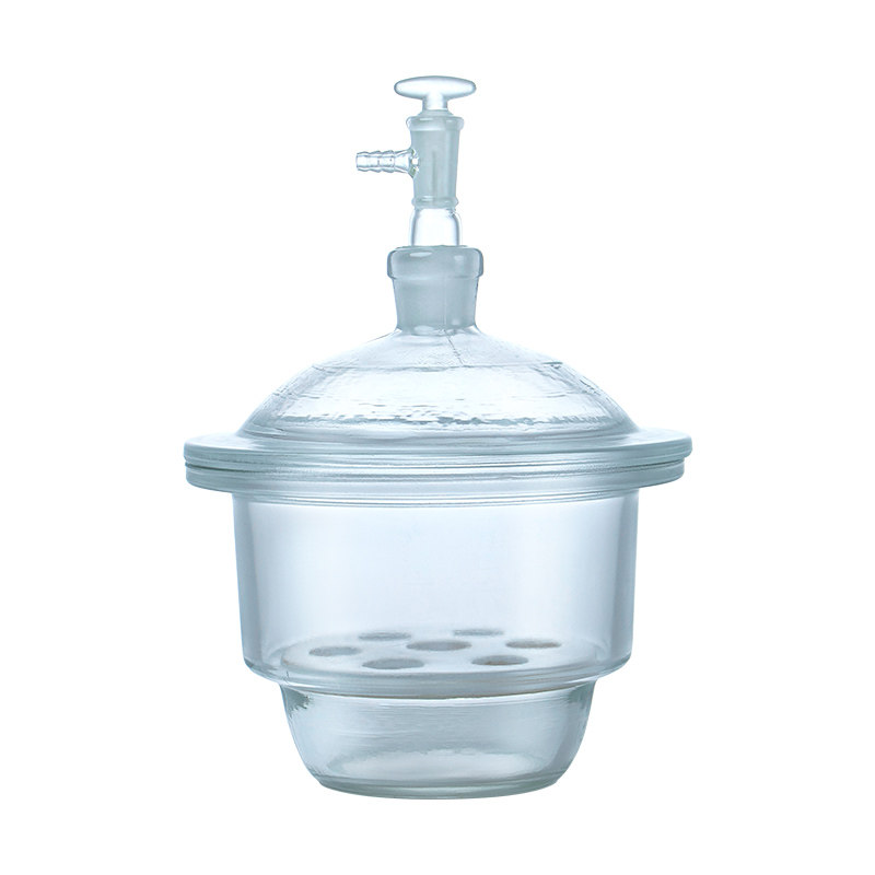 玻璃干燥器送瓷板棕色真空 150 180 210 240 300 350 400mm