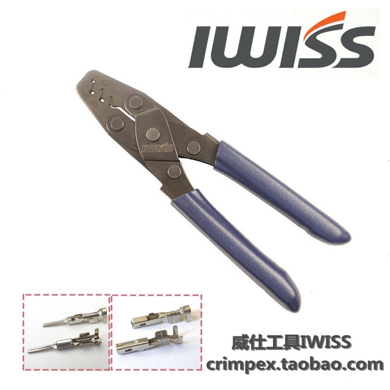 线束插头压接工具 Molex端子压线钳 Weather Pack 14-24AWG