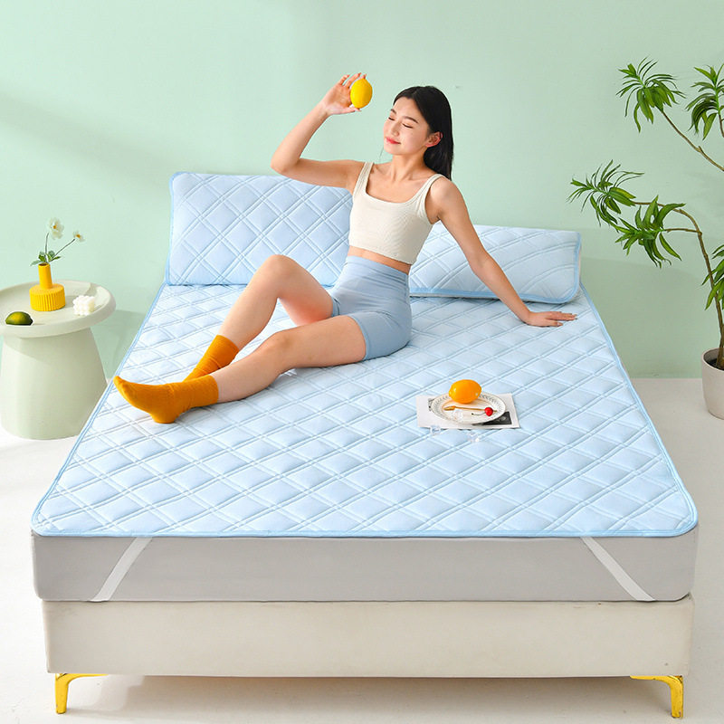 夏季床垫软垫薄款夏天冰丝凉席冷感垫可洗小褥子家用宿舍学生单人,床上用品,床垫/床褥/床护垫/榻榻米床垫,淘宝优惠券,粉丝福利购,淘宝优惠卷