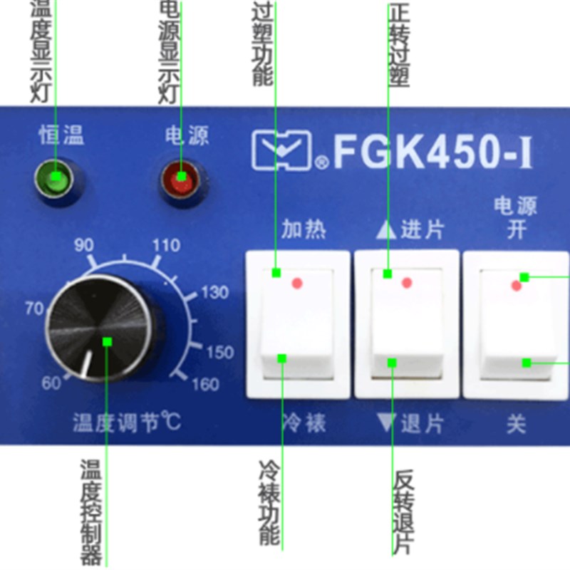 五环320FGK450-1过塑330-6R塑封机450-6R覆膜机650调速调温过胶机