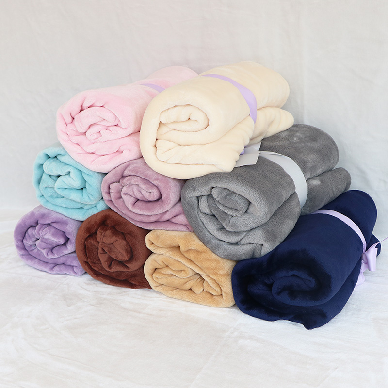 法兰绒毛毯床单铺床冬季绒单人双人双面加绒加厚珊瑚绒毯子垫铺床