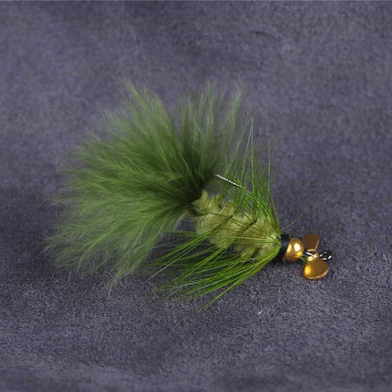 飞蝇钩改装螺旋桨亮片 飞钓毛钩 翘嘴鲈鱼鳟鱼大马口水库溪流毛钩,户外/登山/野营/旅行用品,鱼钩,淘宝优惠券,粉丝福利购,淘宝优惠卷