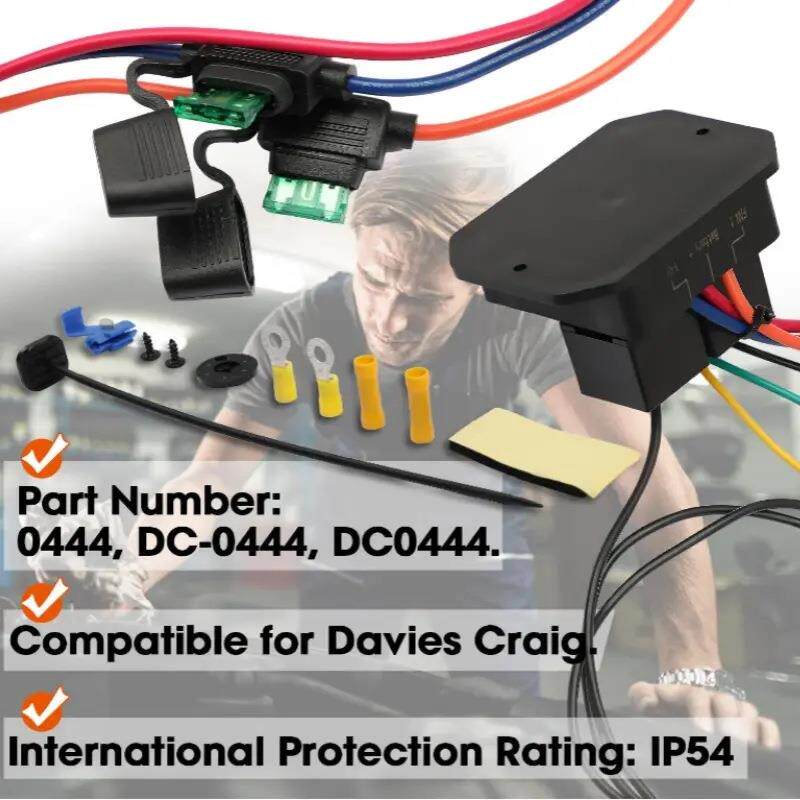 数字散热器风扇控制器Swith12V和24V,可调节温度范围