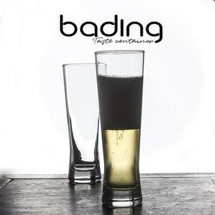 利比无铅玻璃经典 商用复古鸡尾酒调酒加冰饮料杯子 酒吧啤酒杯高款