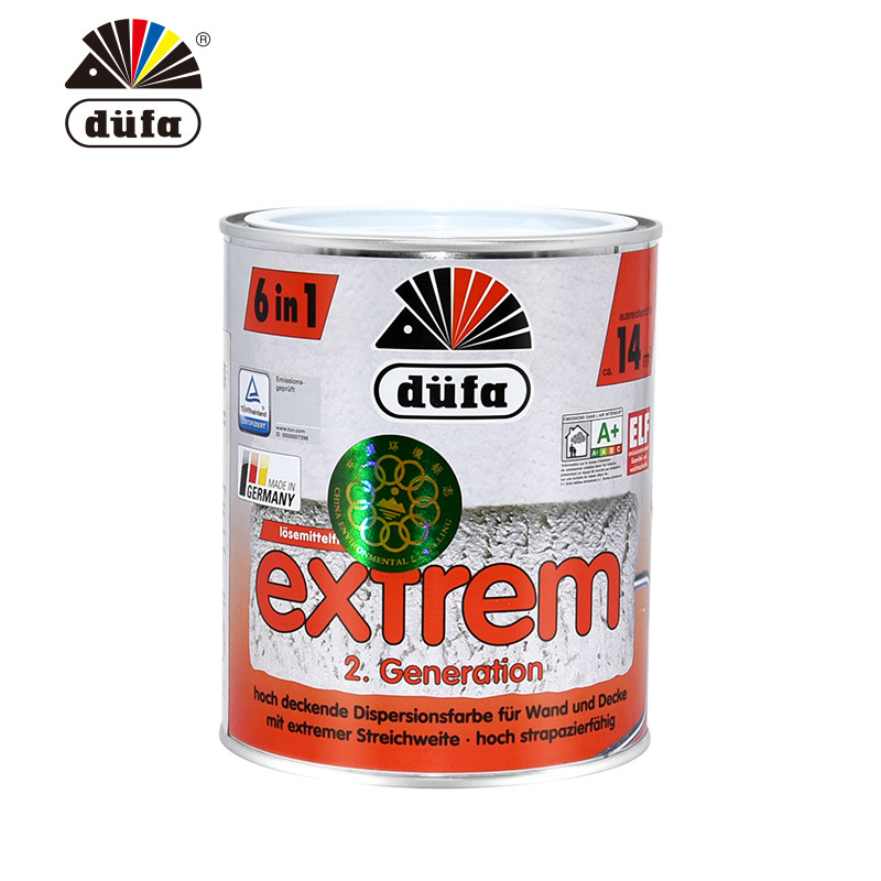 德国都芳二代六合一内墙漆1L室内乳胶漆家用进口涂料水性漆墙面漆