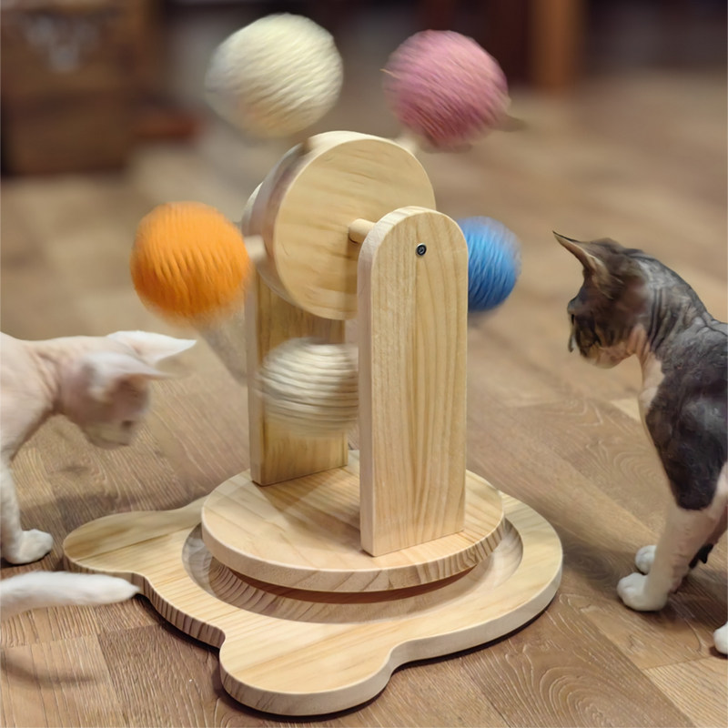 猫玩具爬架耐磨不掉屑猫咪自嗨解闷逗猫棒剑麻球猫转盘猫抓板柱子,宠物/宠物食品及用品,猫爬架,淘宝优惠券,粉丝福利购,淘宝优惠卷