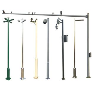 道路监控立杆3米4米5米6米7米八角锥形红绿灯信号卡口摄像机立柱