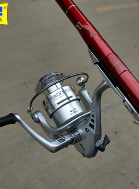 迪佳LCAT1000 2000 3000 6000渔轮纺车轮鱼轮全金属线杯海竿渔轮