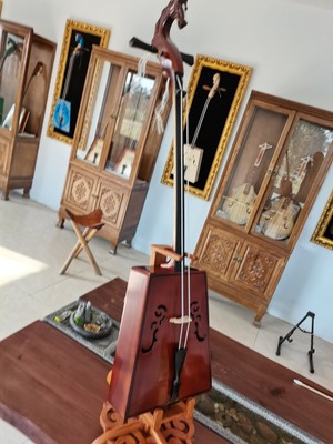 专业马头琴带教学白松木面板精细打磨好音色苏和的白马厂里直发