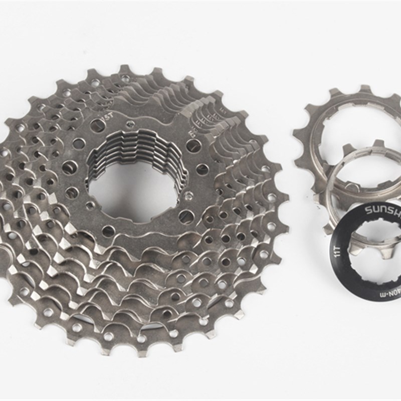 日晖 折叠 小轮自行车9/10/11S速 1128T 公路车9级卡式飞轮