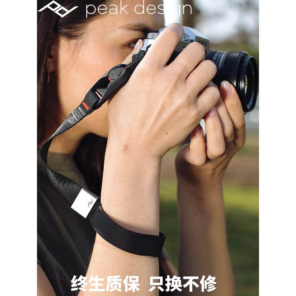 peak design cuff巅峰设计微单反相机手腕带pd手绳A7R4m3快拆腕带