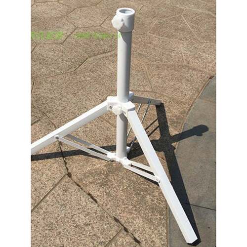 太阳沙滩折叠伞座户外遮阳海滩三脚架支撑铁伞叉广告促销伞小支架